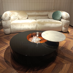 Elegant living room coffee table: decoration for a modern living room