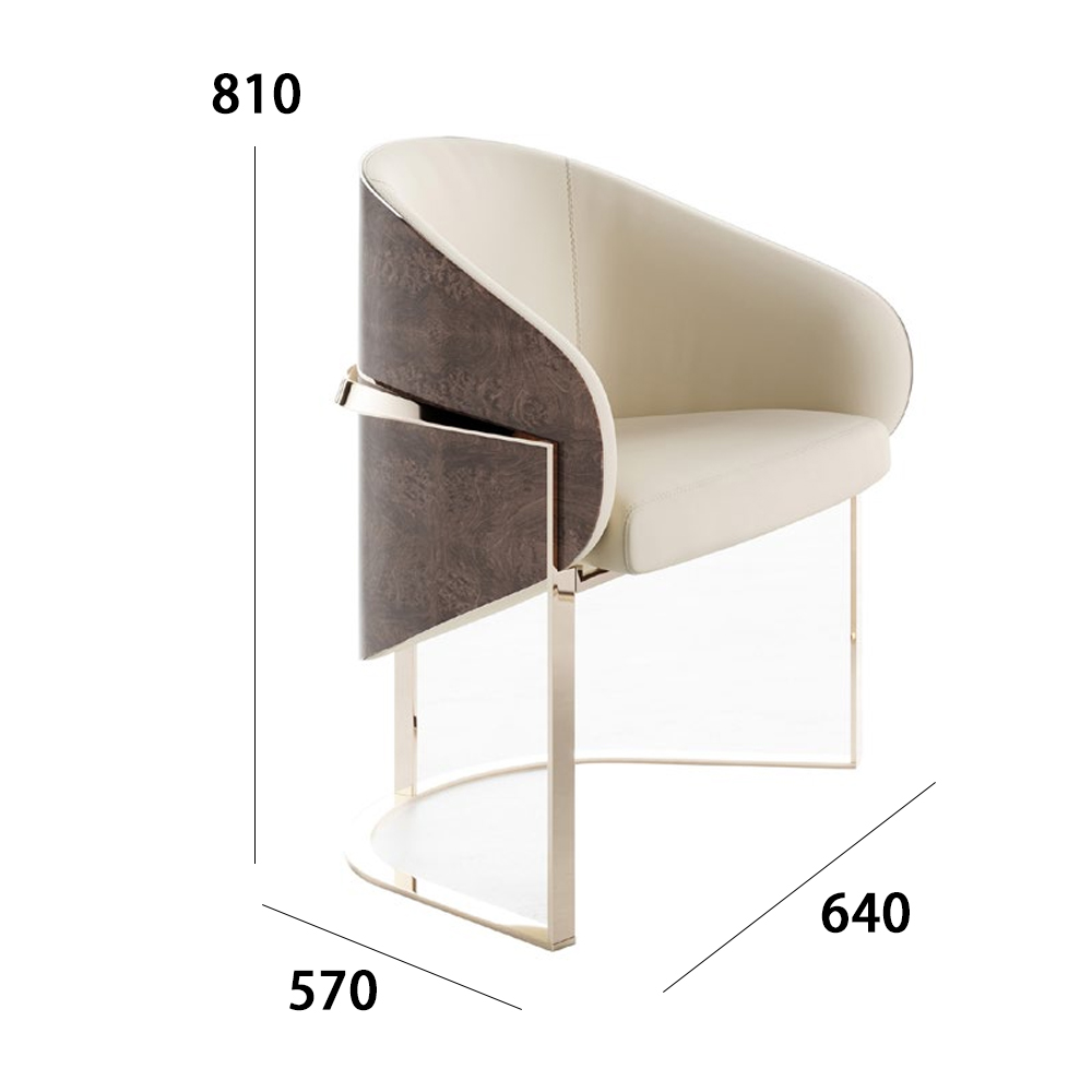 Modern furniture metal legs restaurant dining chairs