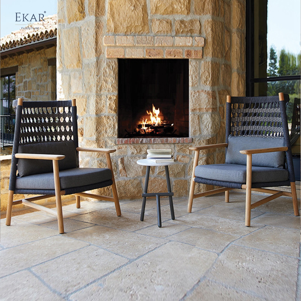 Functional and stylish outdoor corner table