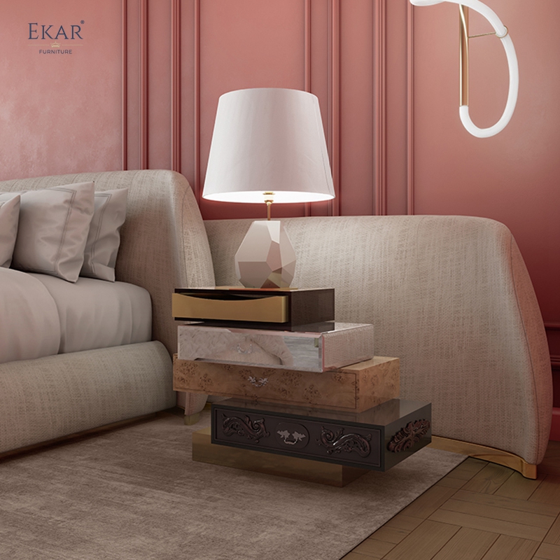 Creative bedside tables to enhance your bedroom decor