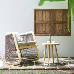 Enjoy delightful relaxation with our outdoor wicker rocking chairs