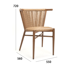 Outdoor dining chairs enhance your outdoor dining experience