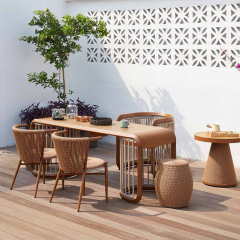 Outdoor dining chairs enhance your outdoor dining experience