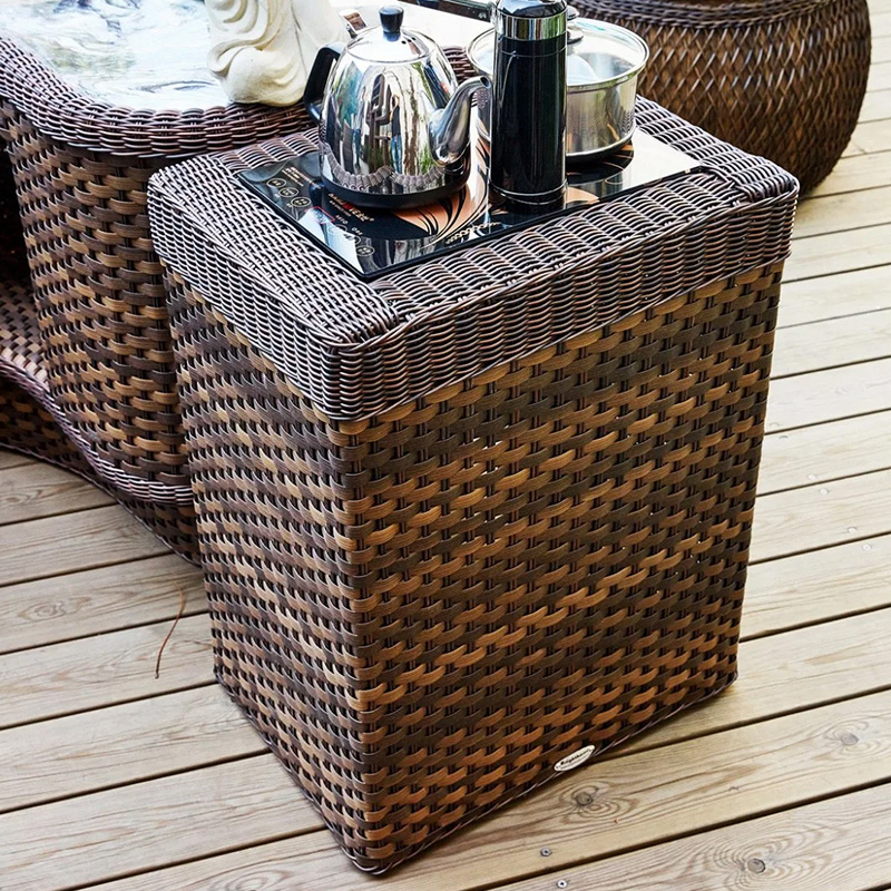 Outdoor tea table and chair set: enjoy a pleasant outdoor experience