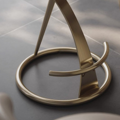New modern design style metal bar stool living room leisure chair