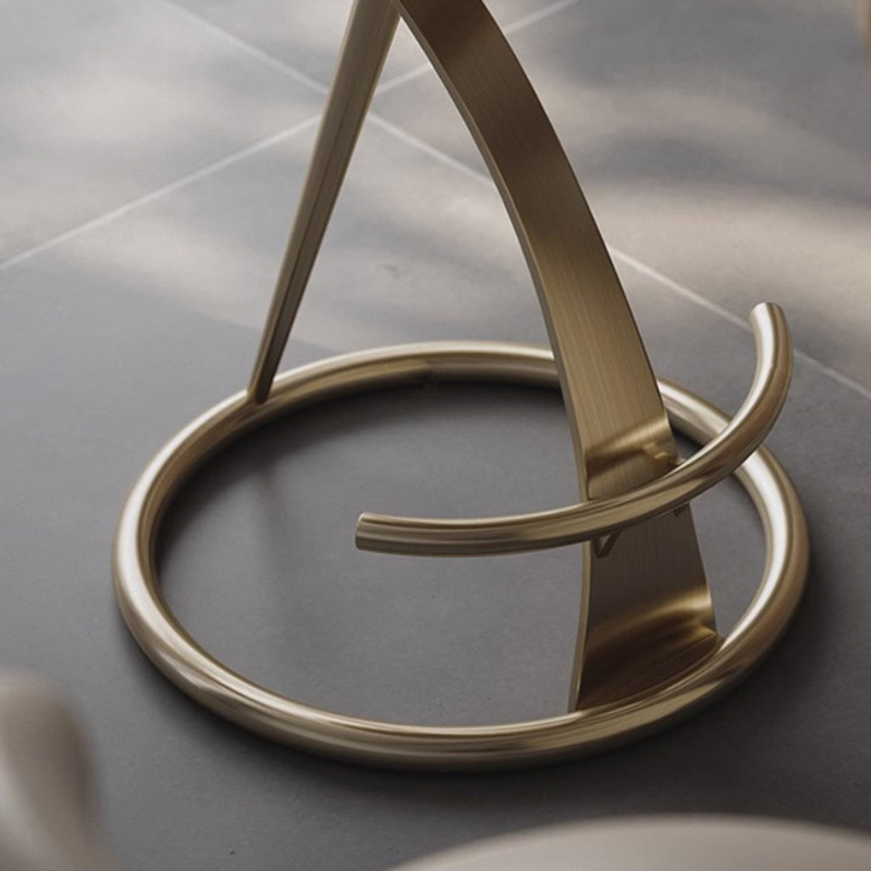 New modern design style metal bar stool living room leisure chair