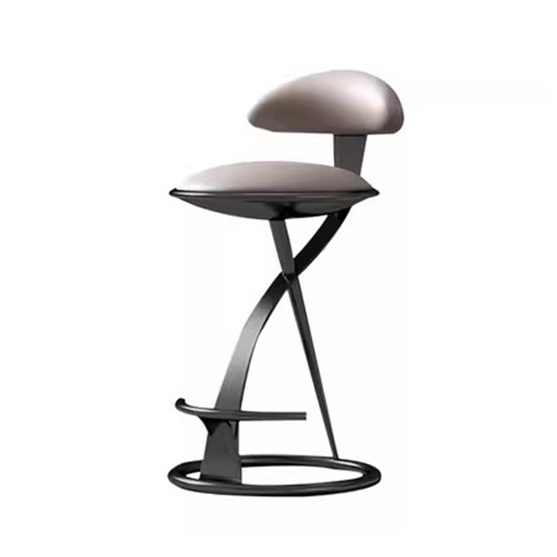 New modern design style metal bar stool living room leisure chair