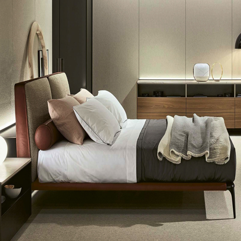 Modern design luxury comfortable bedroom bed