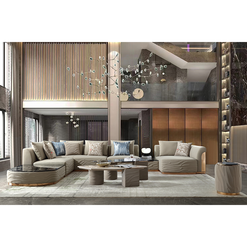 Multifunctional and stylish living room corner sofa set