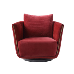 Modern design living room fabric leisure chair