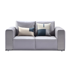 Multi-seater living room sofa with armrests