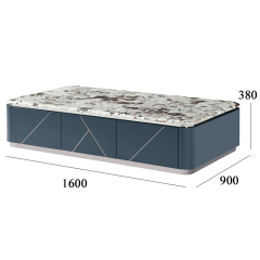 Imported marble stone living room coffee table