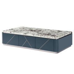 Imported marble stone living room coffee table