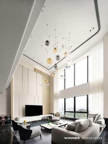 Refined Elegance: EKAR Furniture's Complete Villa Solution at Shenzhen Silver Lake Blue Mountain