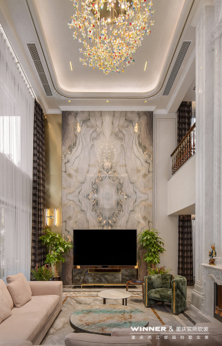 Harmonious Living: EKAR Furniture's Full Customization for Chongqing Liangjiang Royal Garden Villa