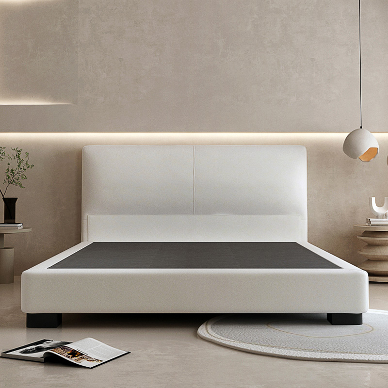 Modern bedroom furniture bed with lighting style