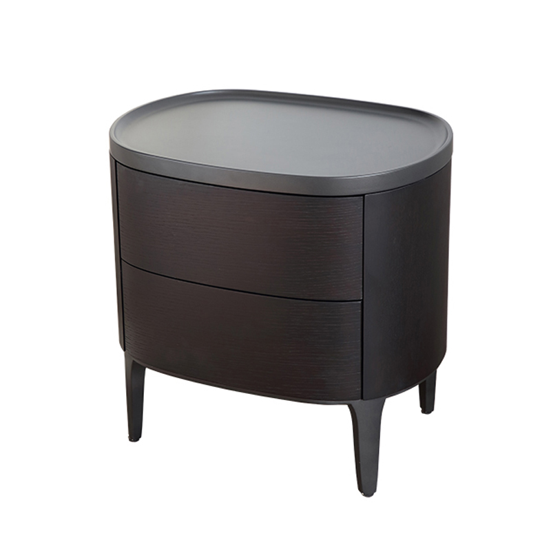 Modern bedroom furniture solid wood bedside table