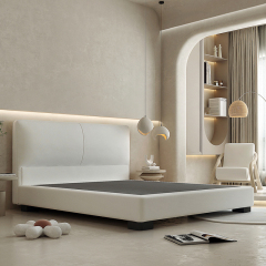 Modern bedroom furniture bed with lighting style