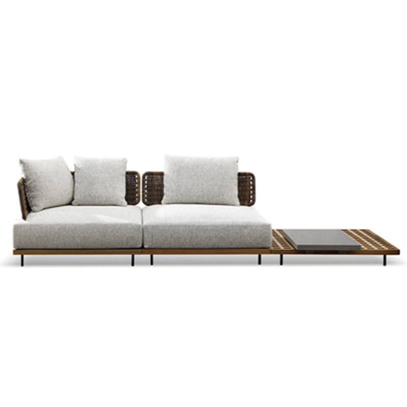 Waterproof and durable outdoor furniture corner sofa