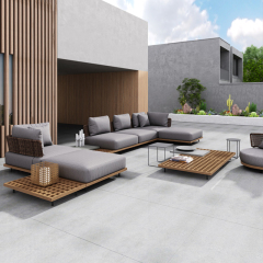 Waterproof and durable outdoor furniture corner sofa