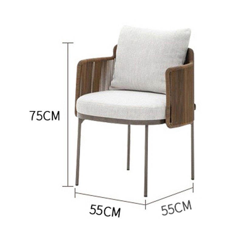 New modern outdoor garden waterproof dining table dining table