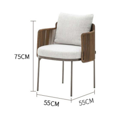 New modern outdoor garden waterproof dining table dining table