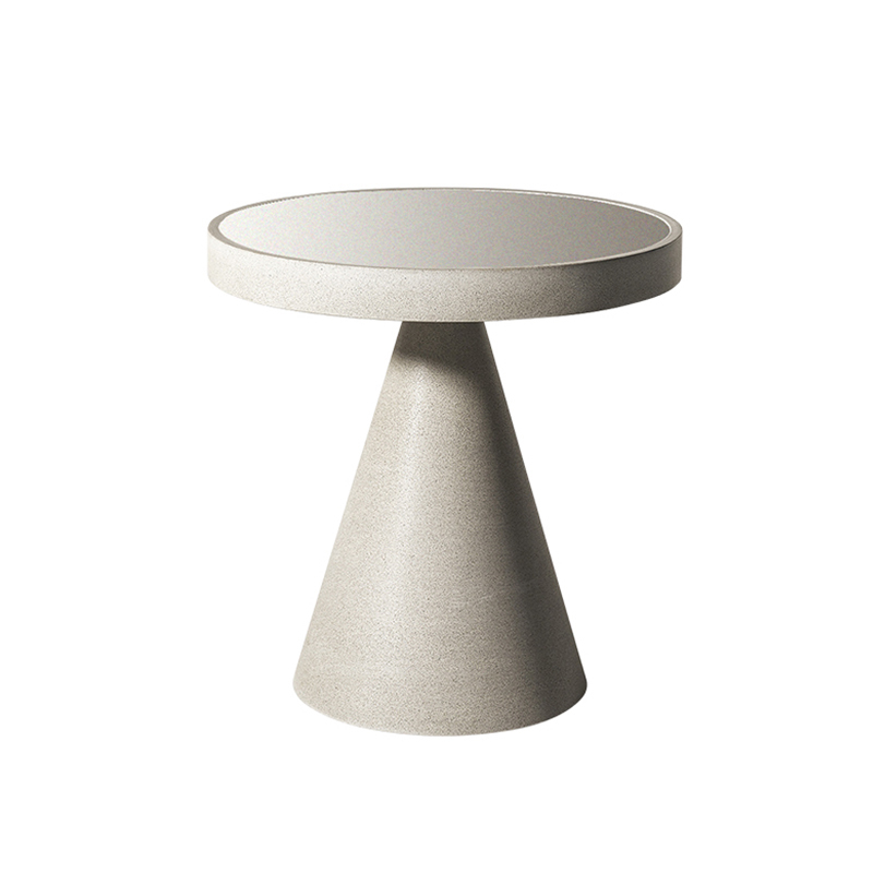 Chic Outdoor Corner Table with Waterproof Design