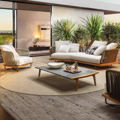 New modern waterproof and durable outdoor coffee table garden table