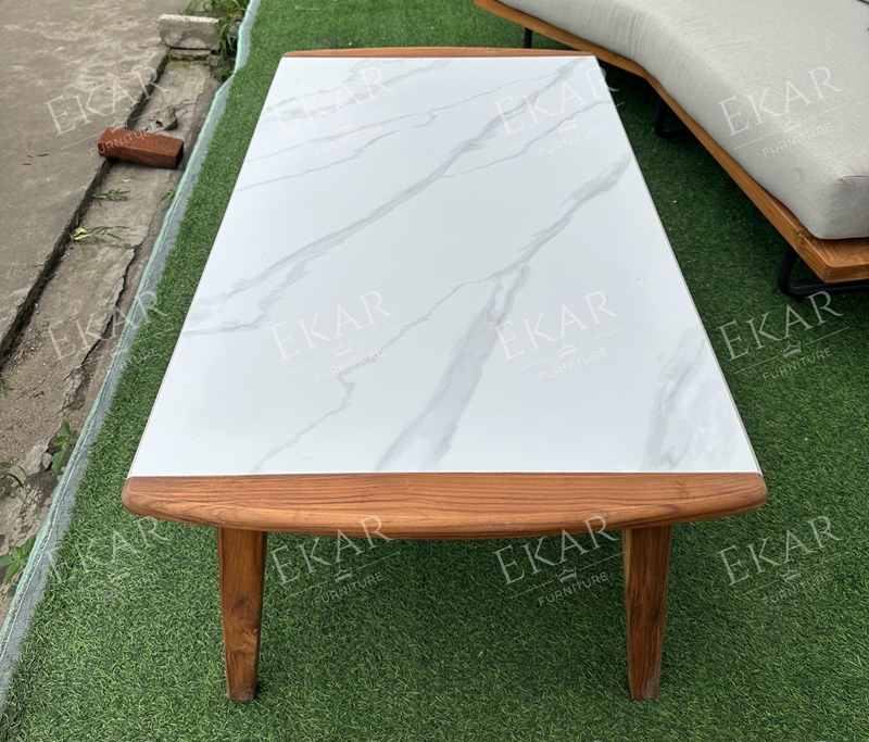 New modern waterproof and durable outdoor coffee table garden table