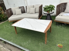 New modern waterproof and durable outdoor coffee table garden table