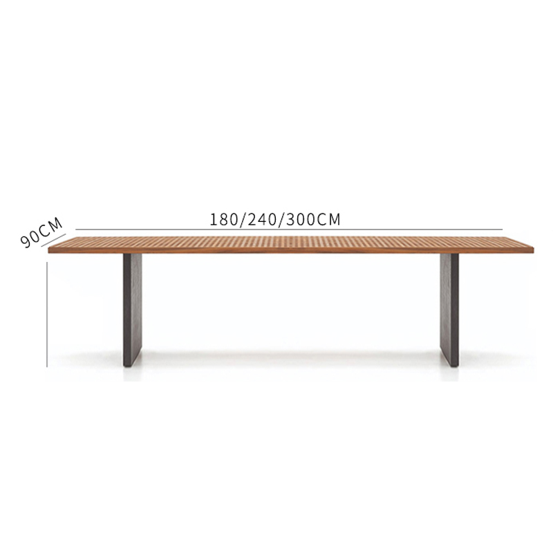 New modern outdoor garden waterproof dining table dining table