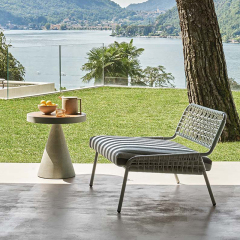 Chic Outdoor Corner Table with Waterproof Design