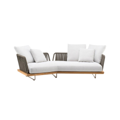 New durable waterproof rattan woven outdoor sofa