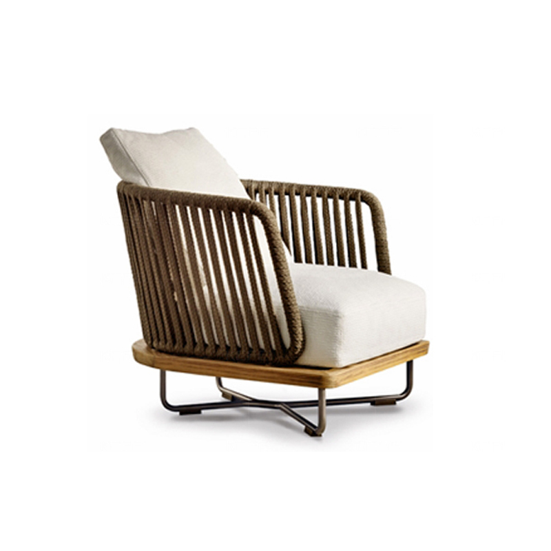 New durable waterproof rattan woven outdoor sofa