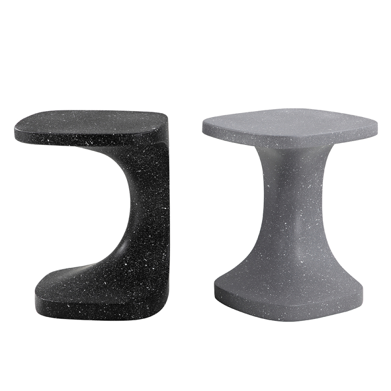 EKAR Modern Furniture Stylish Outdoor Corner Table Set