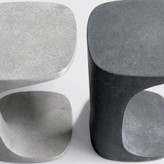 EKAR Modern Furniture Stylish Outdoor Corner Table Set