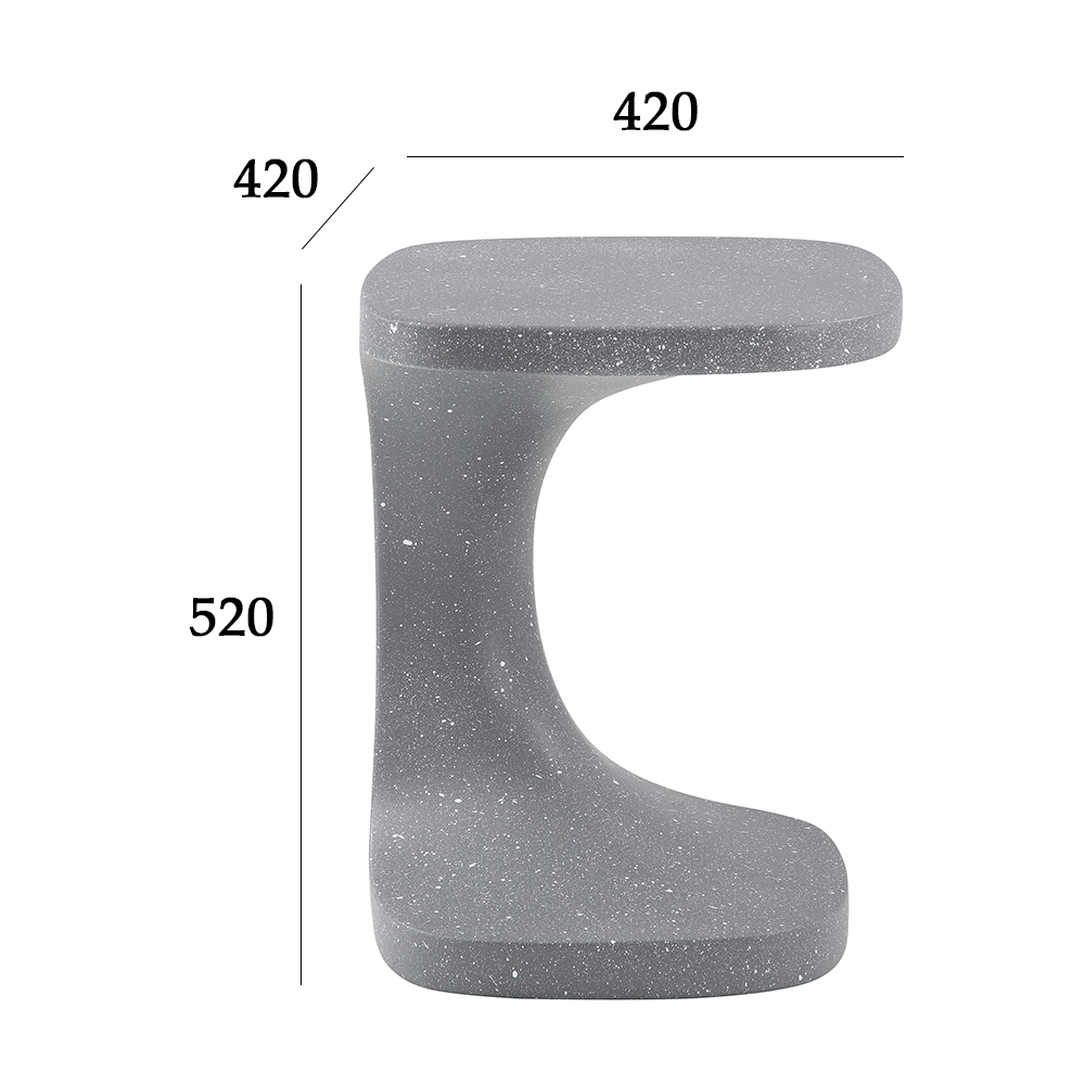 EKAR Modern Furniture Stylish Outdoor Corner Table Set