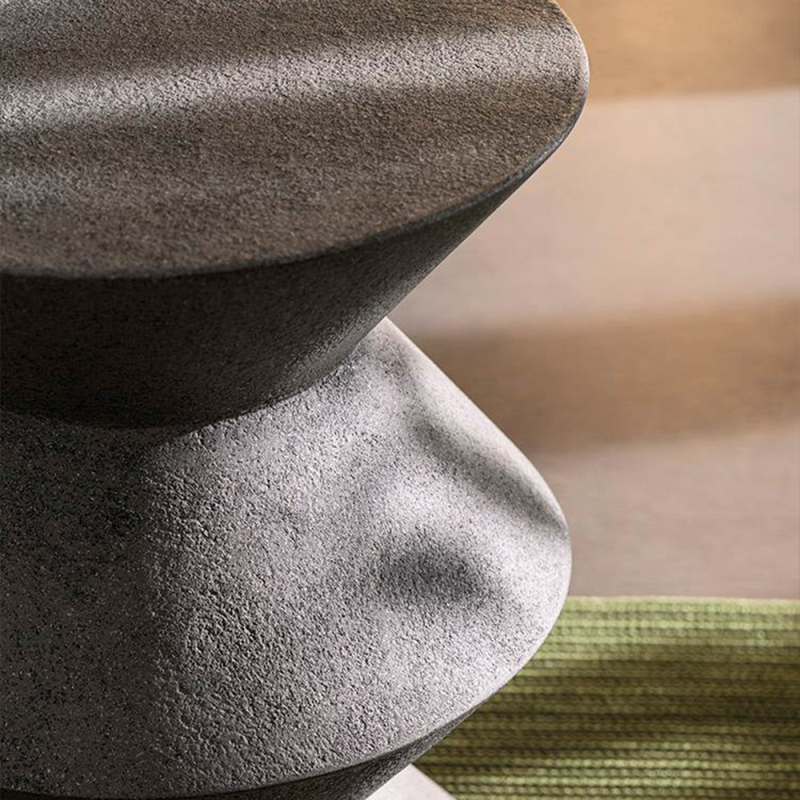 New innovative irregular outdoor furniture corner table set