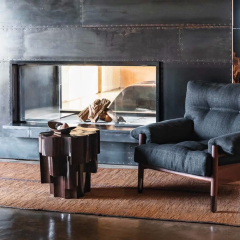 New unique shape outdoor decorative corner table
