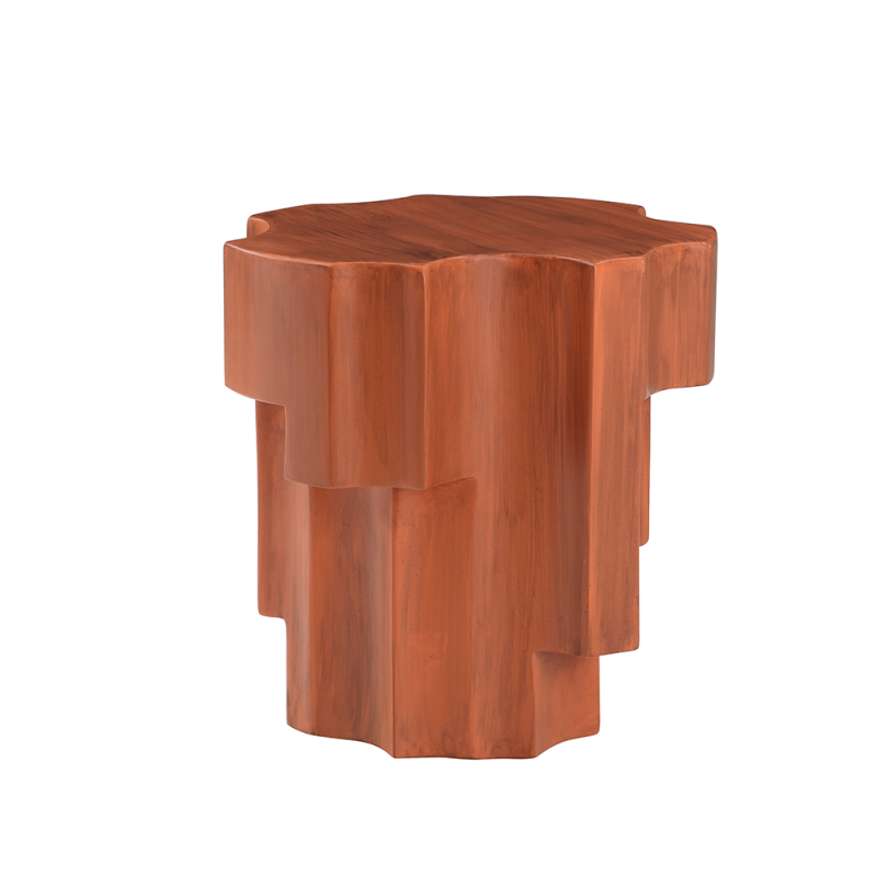 New unique shape outdoor decorative corner table