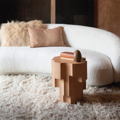 New unique shape outdoor decorative corner table