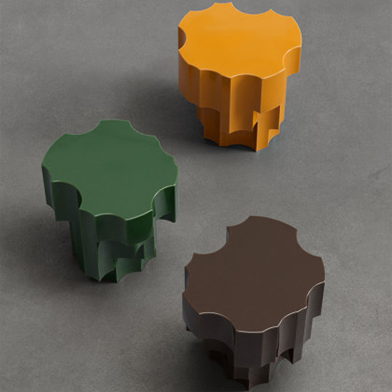 New unique shape outdoor decorative corner table