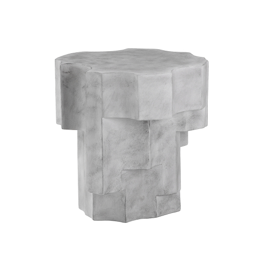 New unique shape outdoor decorative corner table