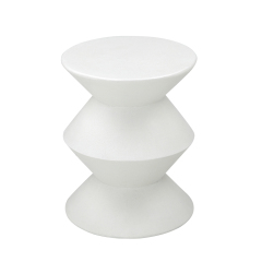 New innovative irregular outdoor furniture corner table set