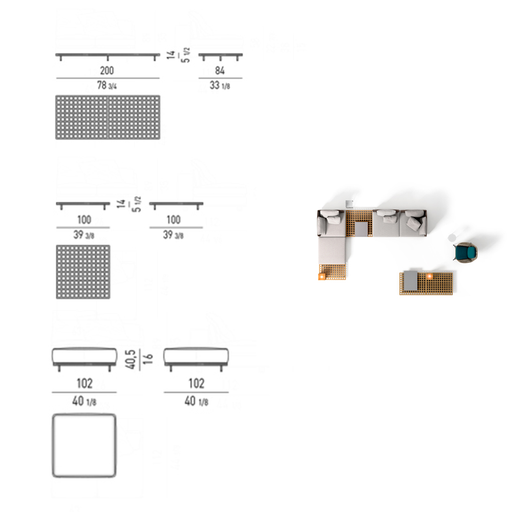 Versatile Outdoor Modular Sofa Set for Ultimate Relaxation