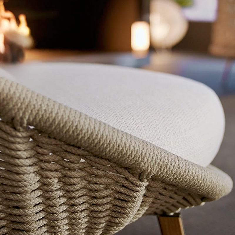 Durable Waterproof Rattan Sofa for Outdoor Comfort
