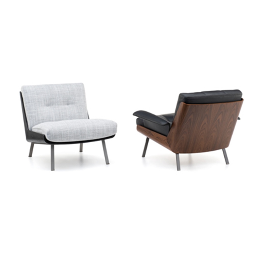 Elegant Outdoor Wooden Lounge Chair for Relaxation