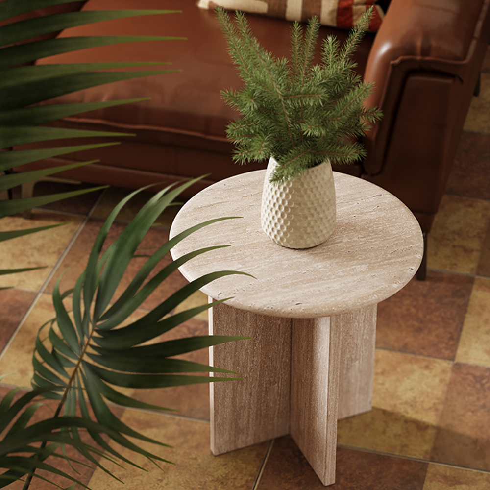 Modern Corner Table for Living Room