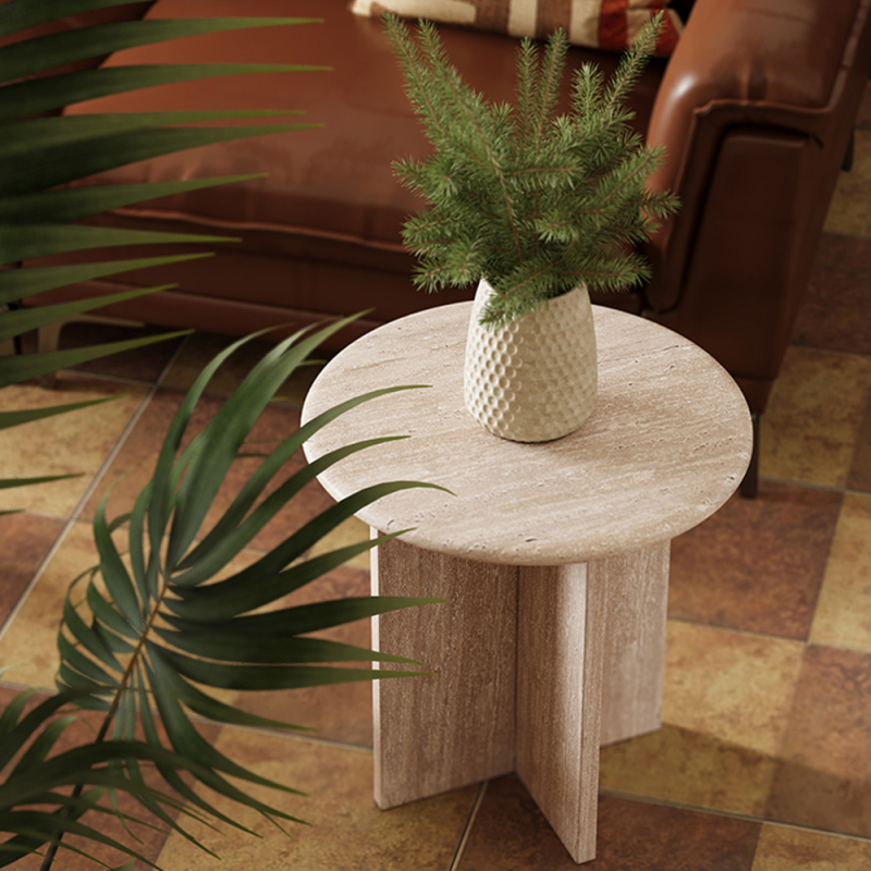 Modern Corner Table for Living Room