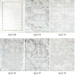 Modern carpet series with various patterns